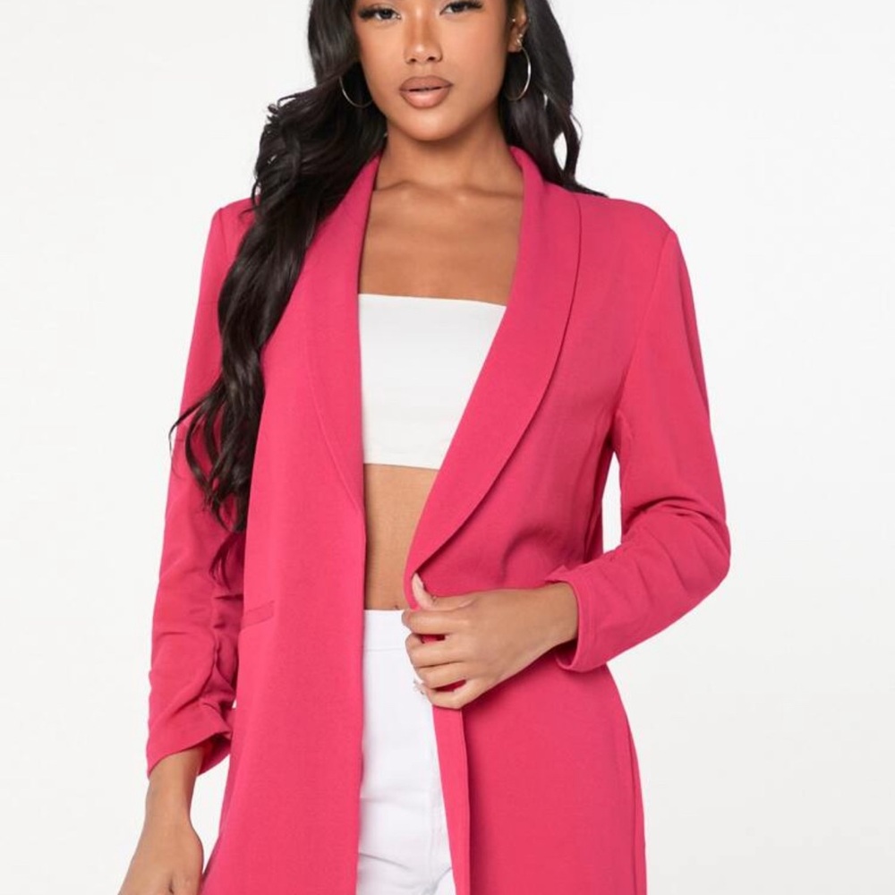 Women's Pink Blazer